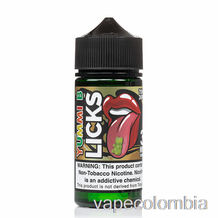 Vape Desechable Yummi B - Licks Roll Upz - 100ml 3mg